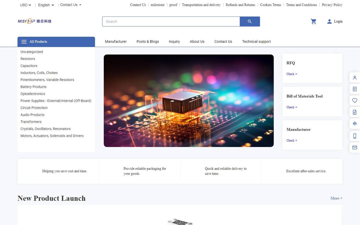 MAYCHIP Passive Component Catalog Marketplace MAYCHIP Passive Component Catalog Marketplace